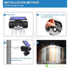 Lampe Solaire Oracle à Spots Orientables