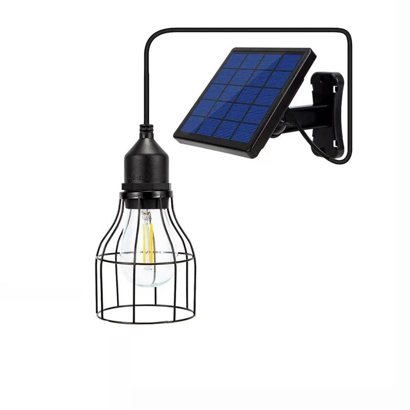 Lampe solaire puissante pour cabane de jardin