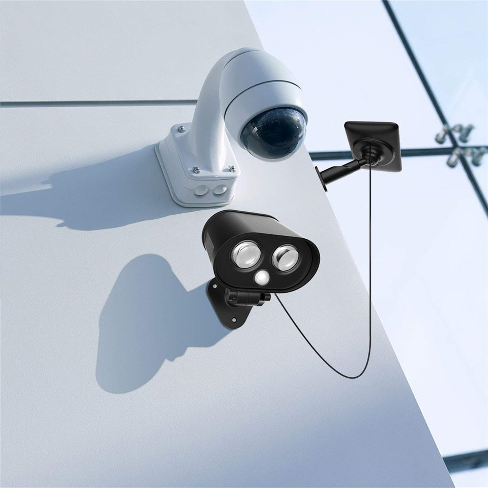 Lampe solaire hibou œil avec détecteur de mouvement IP67
