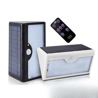 Lampe solaire extérieure puissante 1300lm façade maison - vue produit