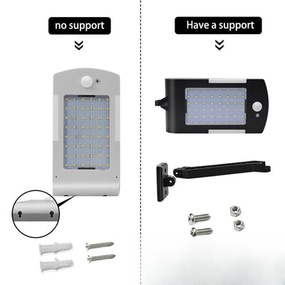 Lampe LED solaire imperméable avec ou sans mât de fixation
