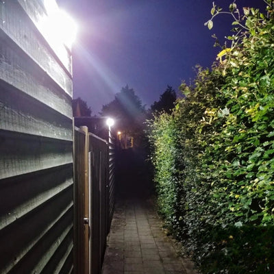 Lampe Solaire Moderne IP67 Extérieure LED Jardin – éclairage LED allumé de nuit