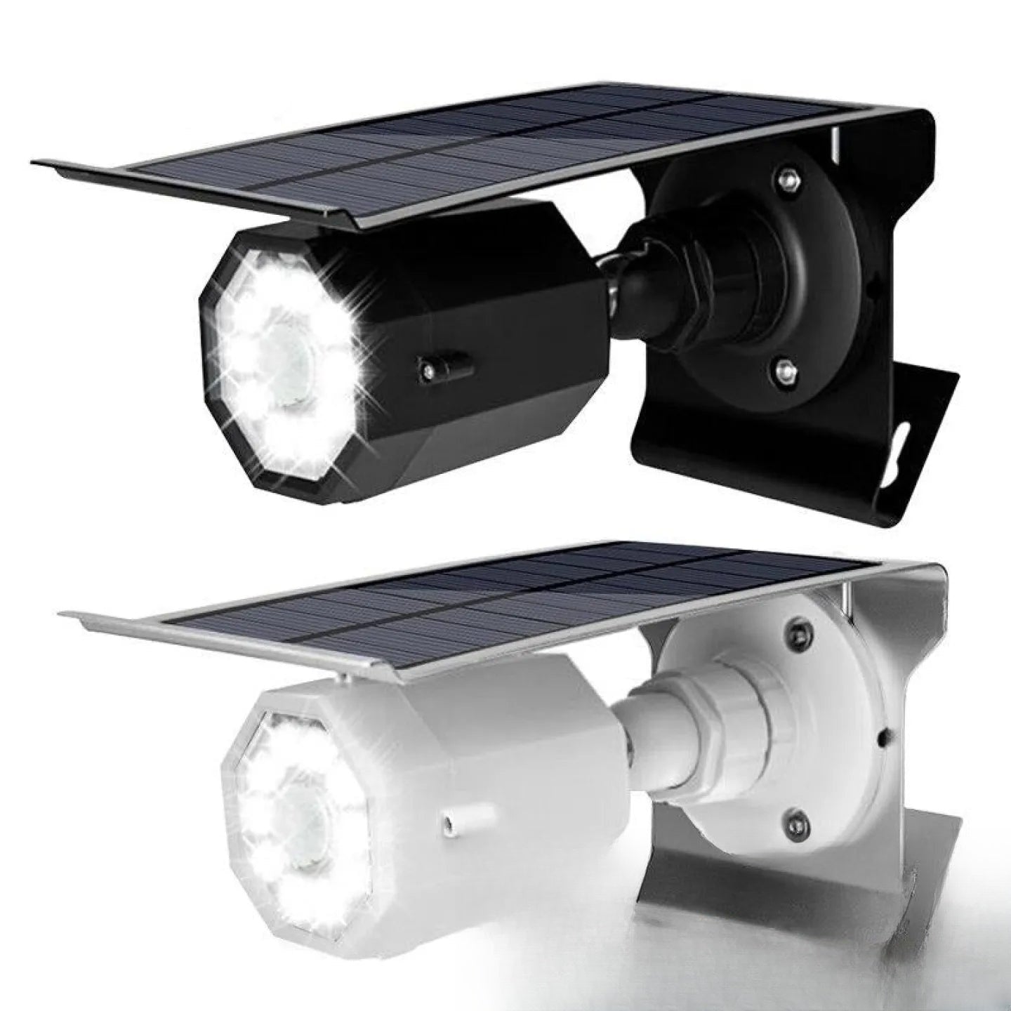 Lampe solaire orientable détecteur de mouvement LED - vue produit