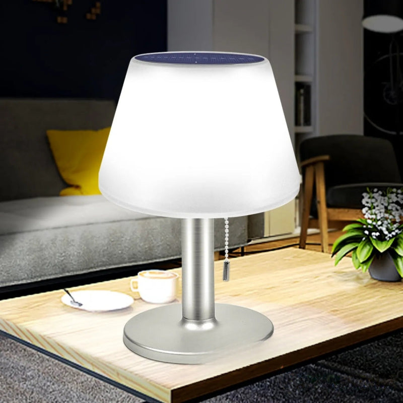 Lampe solaire de table LED sans fil extérieur