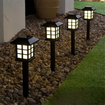 Lanterne Solaire Japonaise à Planter LED Jardin