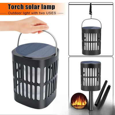 Lanterne solaire deux usages à suspendre ou à planter