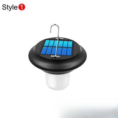Ampoule solaire à suspendre avec panneau intégré