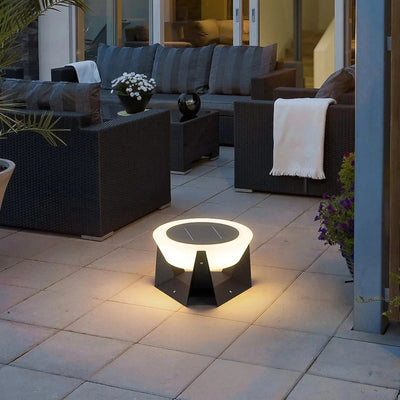 Luminaire Solaire Extérieur Design Dimmable Jardin – éclairage LED allumé de nuit