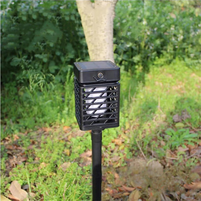 Luminaire Solaire Jardin Effet Flamme LED Lanterne