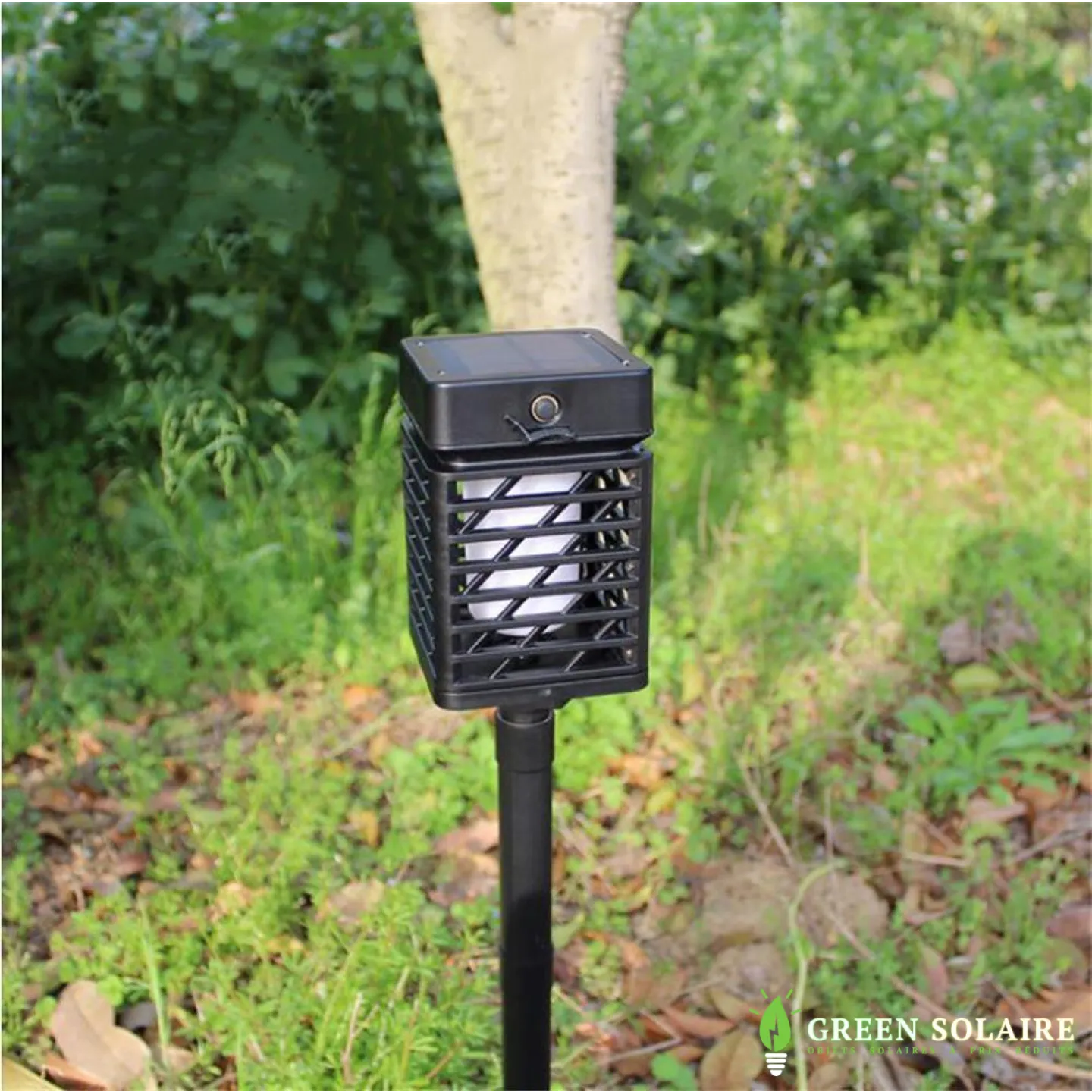 LUMINAIRE SOLAIRE DE JARDIN EFFET FLAMME