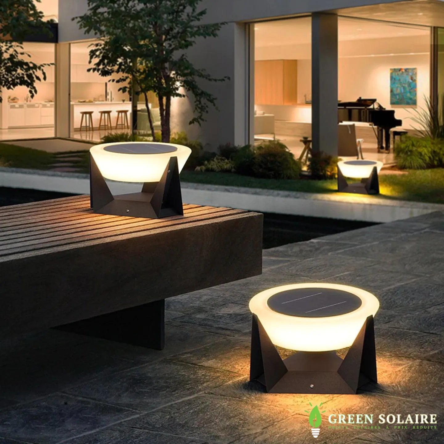 LUMINAIRE SOLAIRE EXTERIEUR DESIGN