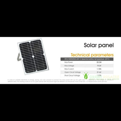 Motorisation Solaire Portail Battant Kit Panneau Régulateur – panneau solaire et régulateur de charge