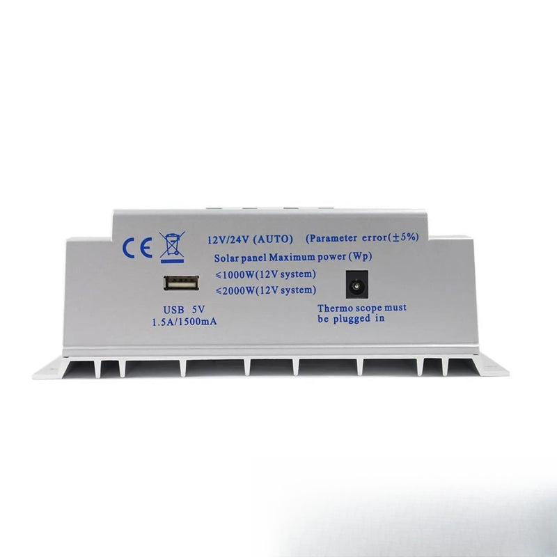 Régulateur de charge solaire MPPT 80A 12V 24V avec écran