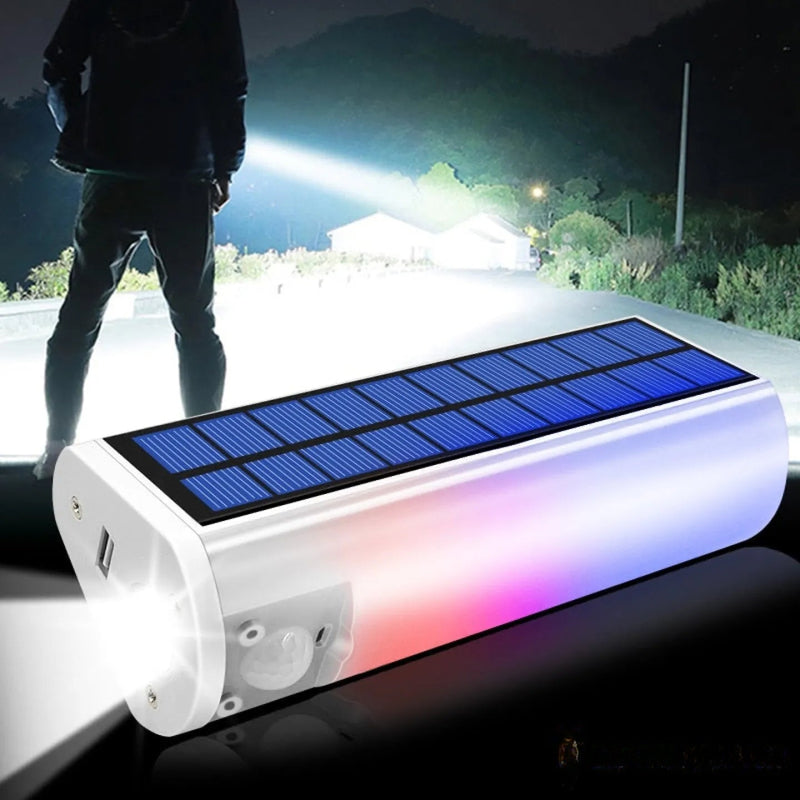 Lampe solaire nomade LED intérieur et extérieur