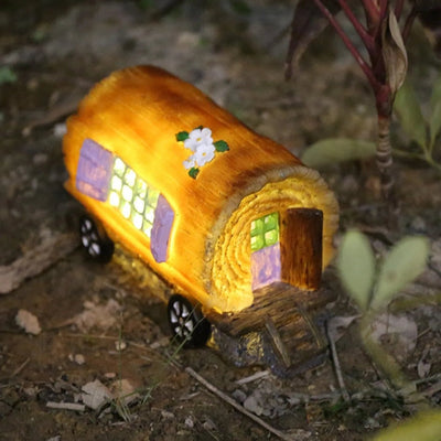 Objet Décoratif Solaire LED Lumineux pour le Jardin