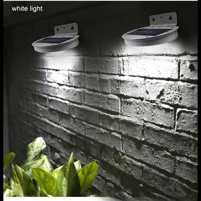 Applique solaire murale LED lumière blanche mur