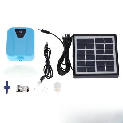 Oxygénateur solaire étang kit panneau et accessoires