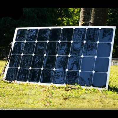 Panneau Solaire Flexible 100W Photovoltaïque Monocristallin – panneau flexible et léger à poser