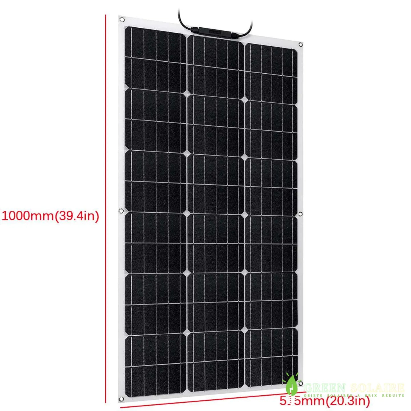 PANNEAU SOLAIRE FLEXIBLE 200W