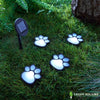 Pattes de Chien Solaires Décorative