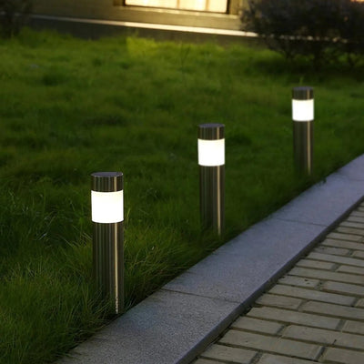 Petite Borne Solaire LED de Balisage Allée Jardin