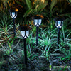 PETITE BORNE SOLAIRE LUMINEUSE DE JARDIN