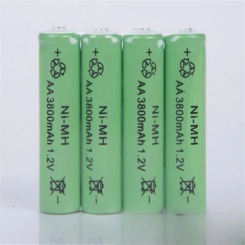 Pile Solaire Rechargeable AA 3800mAh 1,2V Lot
