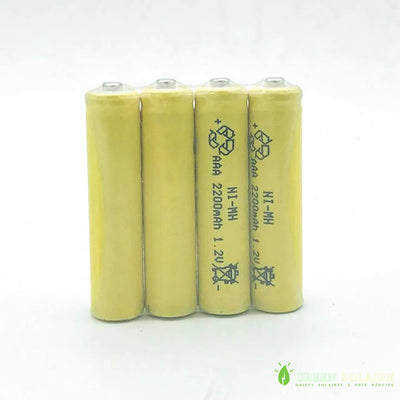 Pile solaire rechargeable AA 2200Mah 1,2V