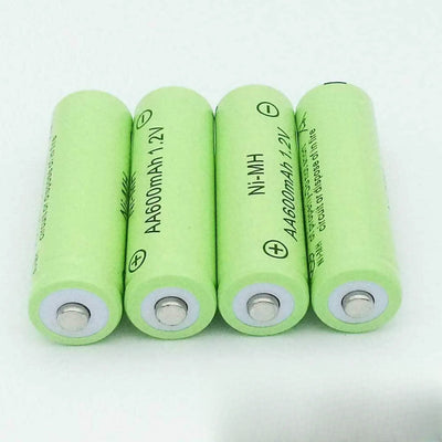 Pile Rechargeable AA 600mAh 1,2V pour Lampe Solaire – piles de rechange pour luminaires solaires