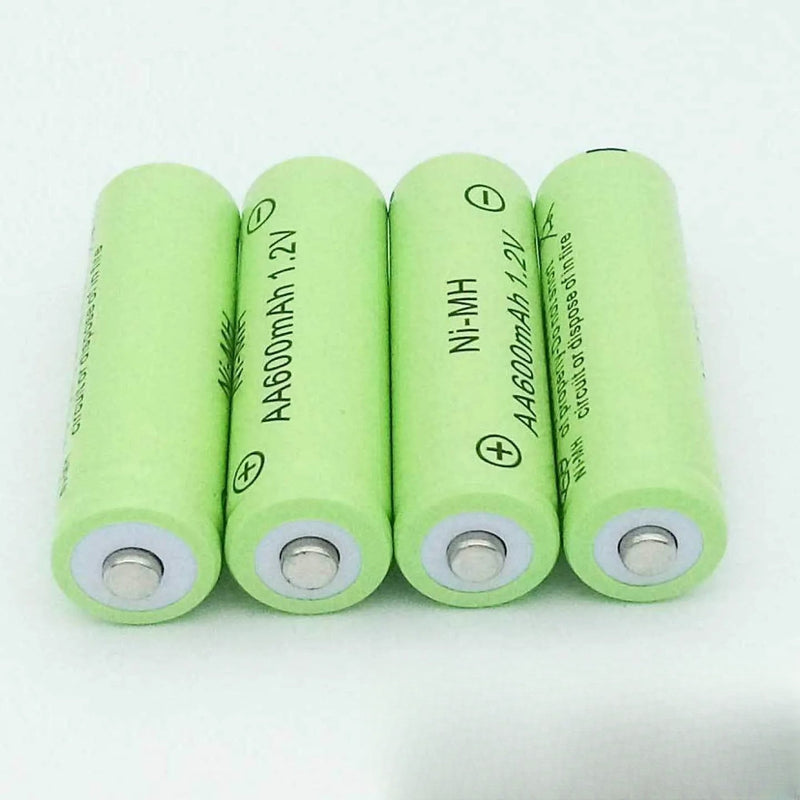 Pile Rechargeable AA 600mAh 1,2V pour Lampe Solaire