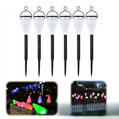 Piquets Solaires Couleur Changeante LED Jardin Extérieur