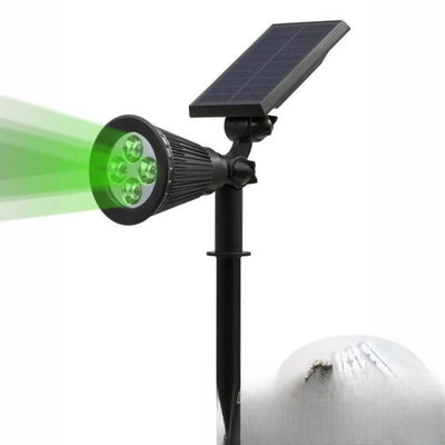 Piquet LED Solaire Extérieur IP65 Jardin Vert