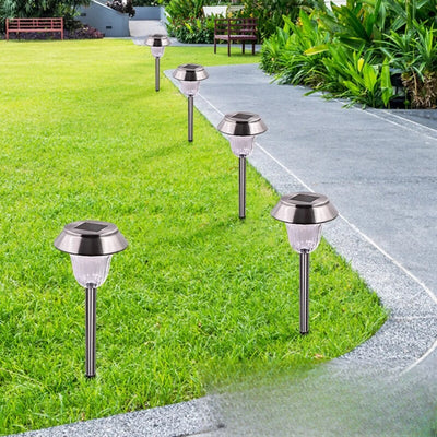 Piquet Lumineux Solaire LED Extérieur Jardin Allée – éclairage LED allumé de nuit