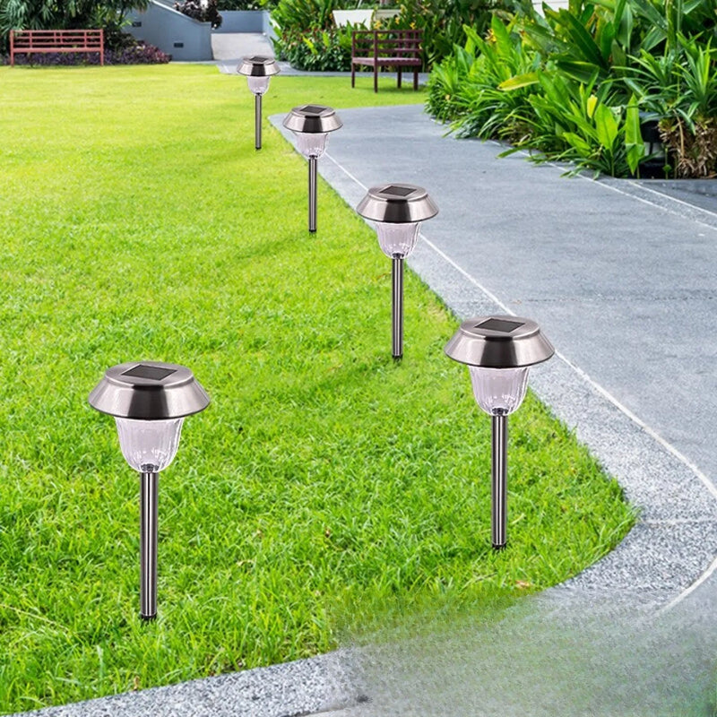 Piquet Lumineux Solaire LED Extérieur Jardin Allée