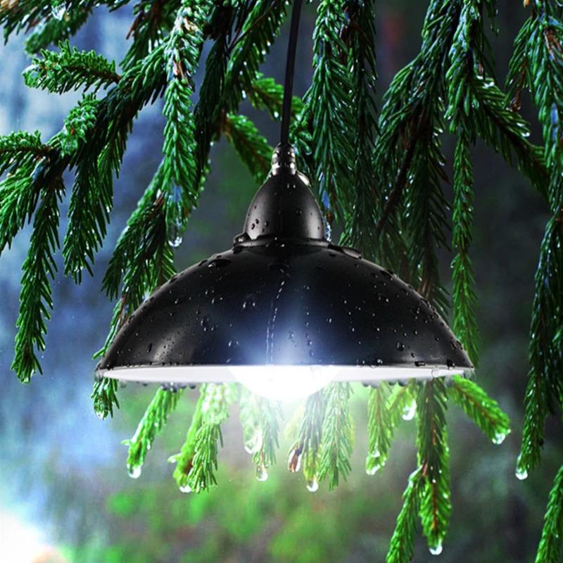 Lampe solaire lustre à suspendre moderne IP65 pour jardin