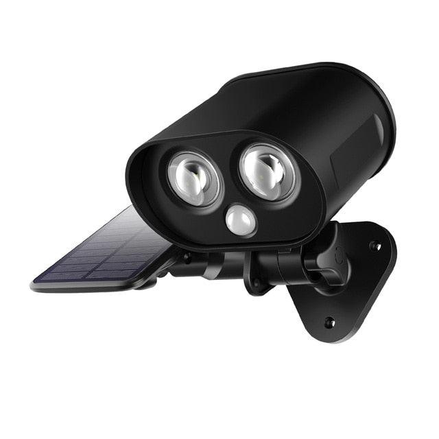 Lampe solaire hibou œil avec détecteur de mouvement IP67