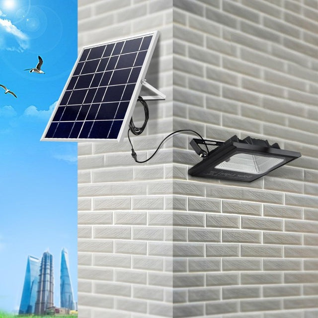Projecteur solaire aluminium aviation 30 LED 1200 lumens IP67