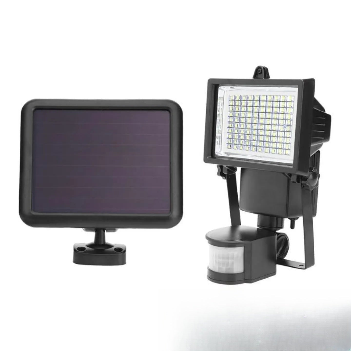 Projecteur solaire 100 LED à détecteur de mouvement