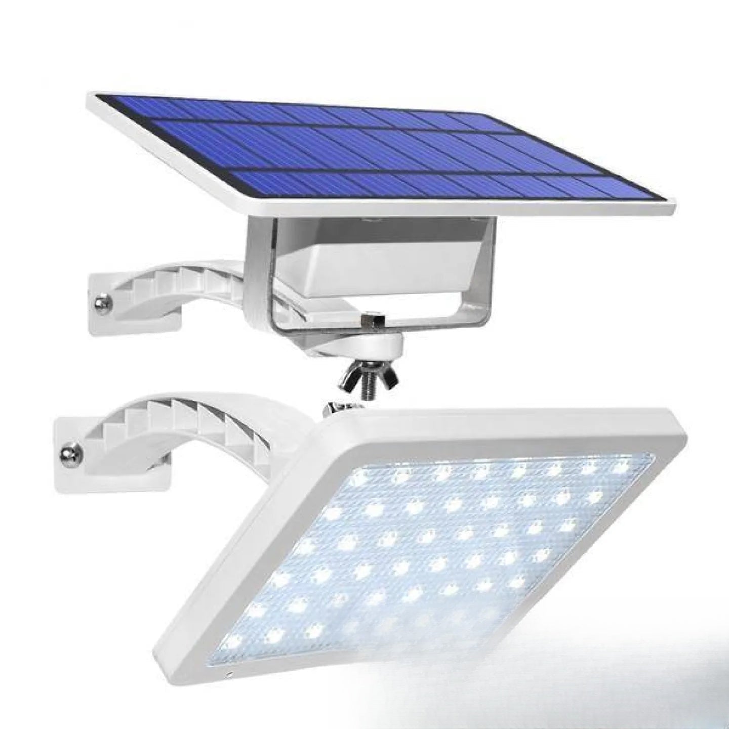 Projecteur solaire LED à panneau déporté extérieur