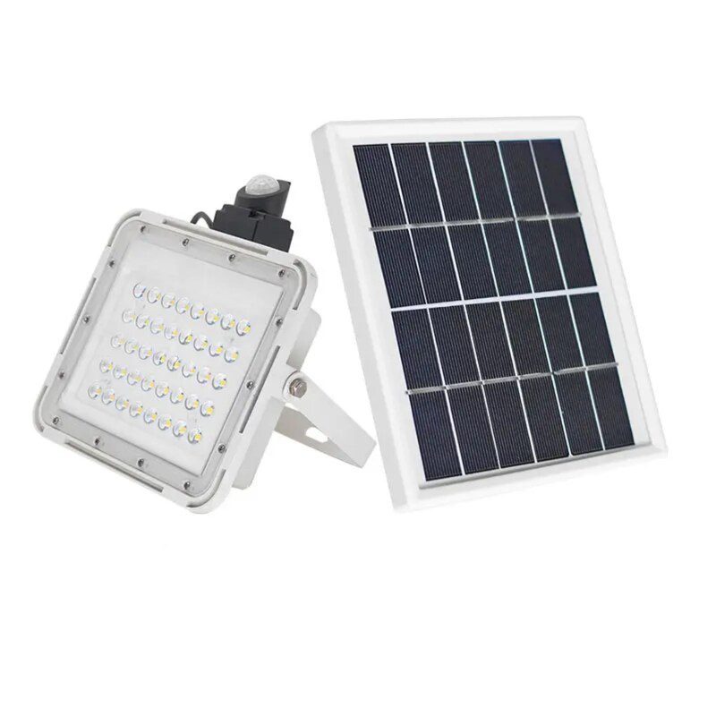 Projecteur solaire extérieur LED avec détecteur de mouvement
