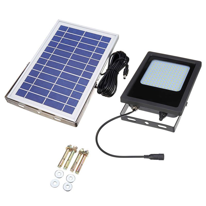 Projecteur solaire 120 LEDs puissant