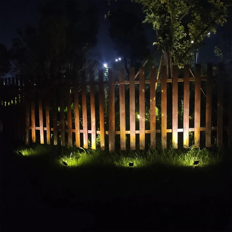 Projecteur Piquet Solaire LED Extérieur Jardin Orientable