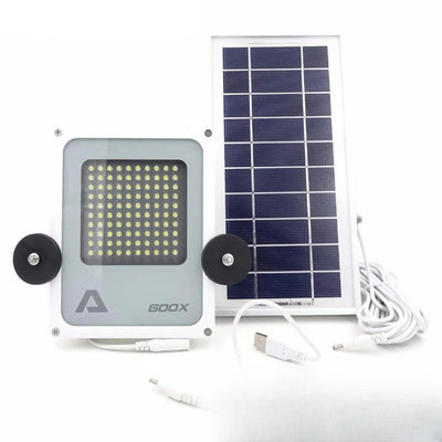 Projecteur solaire portable rechargeable et aimantable