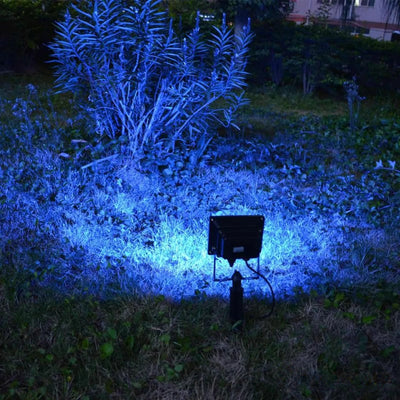Projecteur Solaire de Couleur RGB Extérieur LED – installation murale extérieure