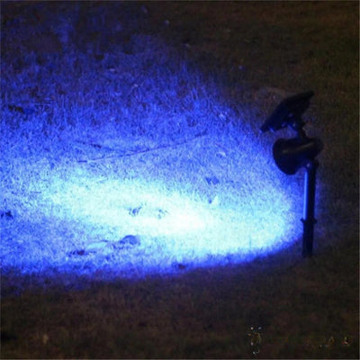 Spot solaire RGB à piquer avec télécommande