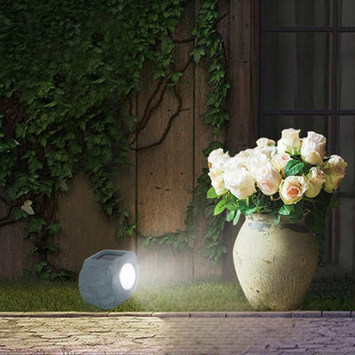 Rocher Solaire LED Décoratif Lumineux Jardin Extérieur – rocher décoratif posé au jardin