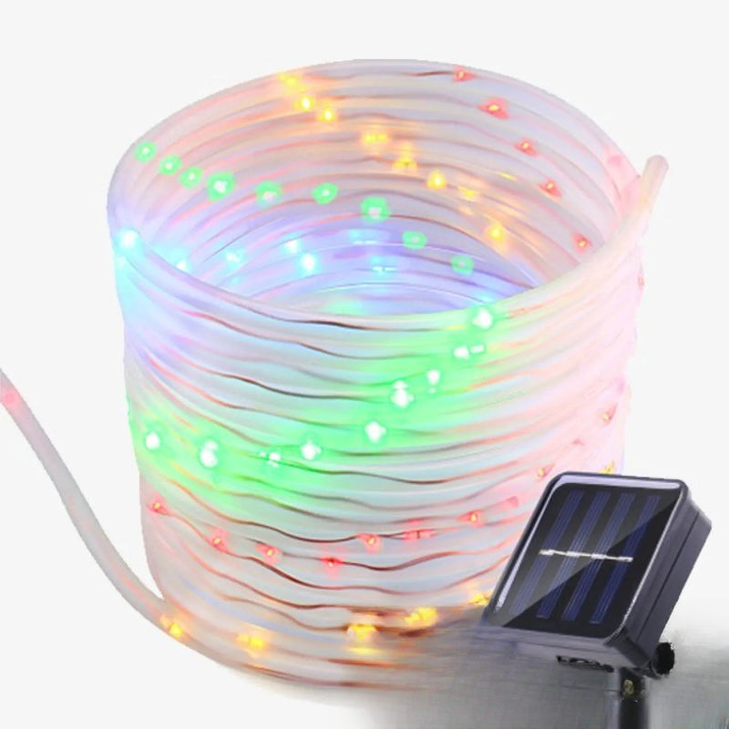 Ruban LED Solaire Multicolore Extérieur Étanche IP67