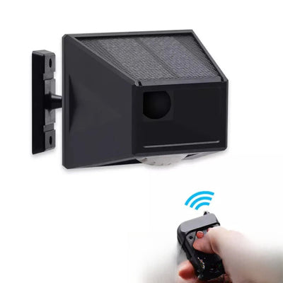 Sirène solaire extérieure d'alarme avec flash LED et télécommande