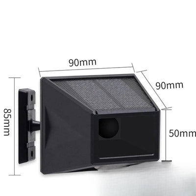 Dimensions de la sirène solaire extérieure d'alarme