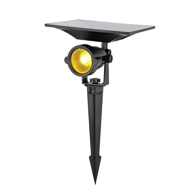 Spot solaire de jardin LED puissant